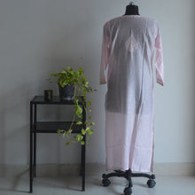 Load image into Gallery viewer, Powder Pink Chanderi Silk Kurta
