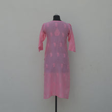 Load image into Gallery viewer, Pink Exclusive Chanderi Kurta
